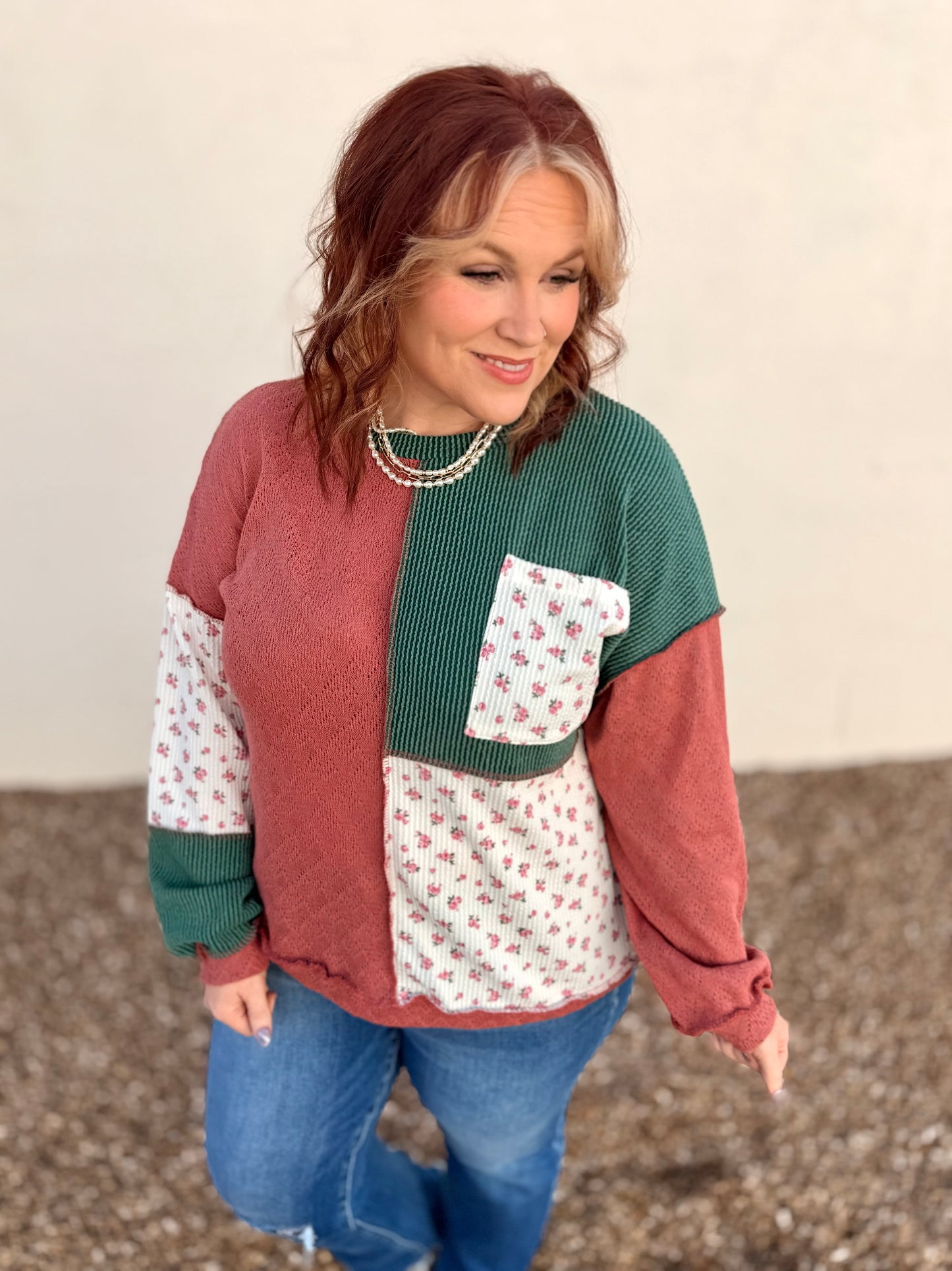 Mandy Multi Print Long sleeve