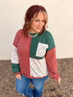 Mandy Multi Print Long sleeve