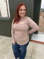 **DOORBUSTER** Riley Keyhole Top