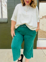 Perri Palazzo Acid Washed Pants