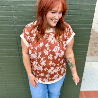 Jacklyn Floral Knit Top