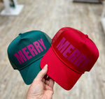 Merry Trucker Hat (Multiple Colors)