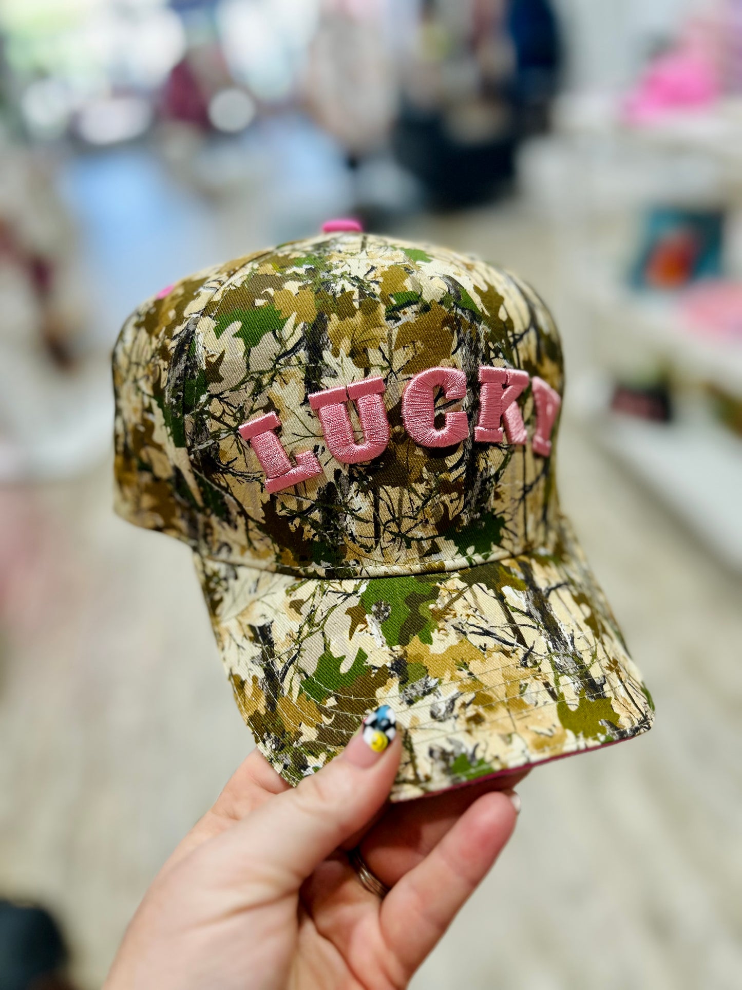 Lucky Embroidered Hat