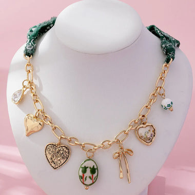 Scarf Charm Necklace