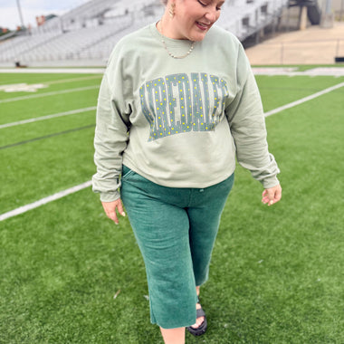 Varsity Polka Dot School Spirit Sweatshirt (Any Style)