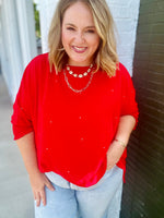 Alex Rhinestone Top