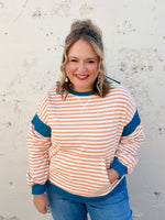 Rachael ColorBlock Striped Top
