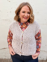 Sandra Button Down Sweater Vest