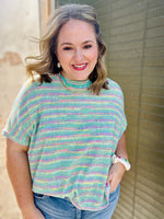 Molly Multicolor Striped Top