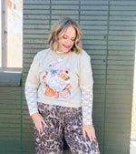 Fall Floral Goose Tee