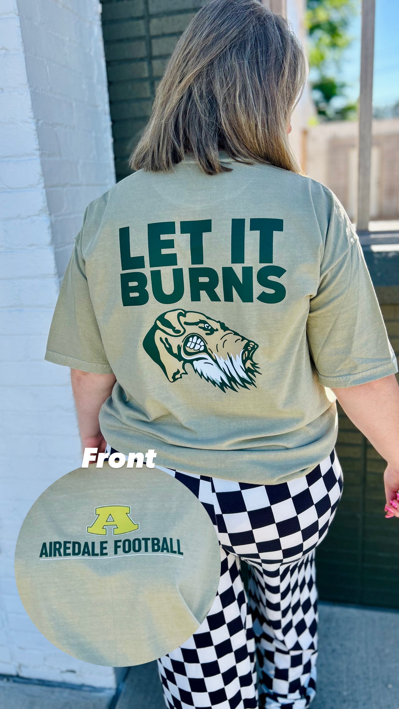 Let It Burns on Comfort Color