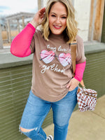 Long Live Girlhood Tee on Comfort Colors