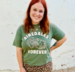 Airedale Forever Comfort Color Tee (Customizable)