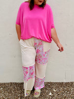 Elizabeth Floral Straight Leg Pants