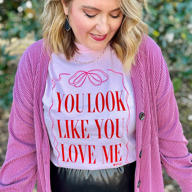 (RESTOCK) “You Look Like You Love Me” CC Tee