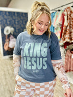 King Jesus Tee On Comfort Colors