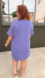 Lakyn Purple Woven Dress