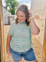 Molly Multicolor Striped Top