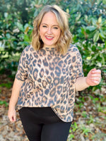 Dana Leopard Top