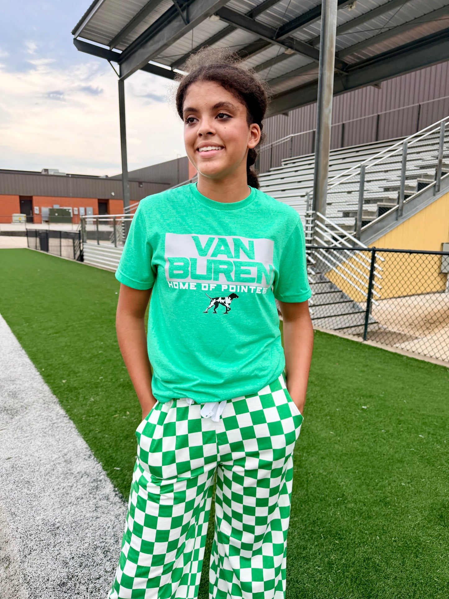 Blocked School Spirit Tee