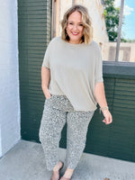 Vervet Animal Print Cargos