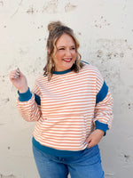 Rachael ColorBlock Striped Top