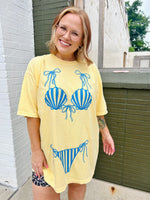 Bikini Ready Graphic Tee (Shells)