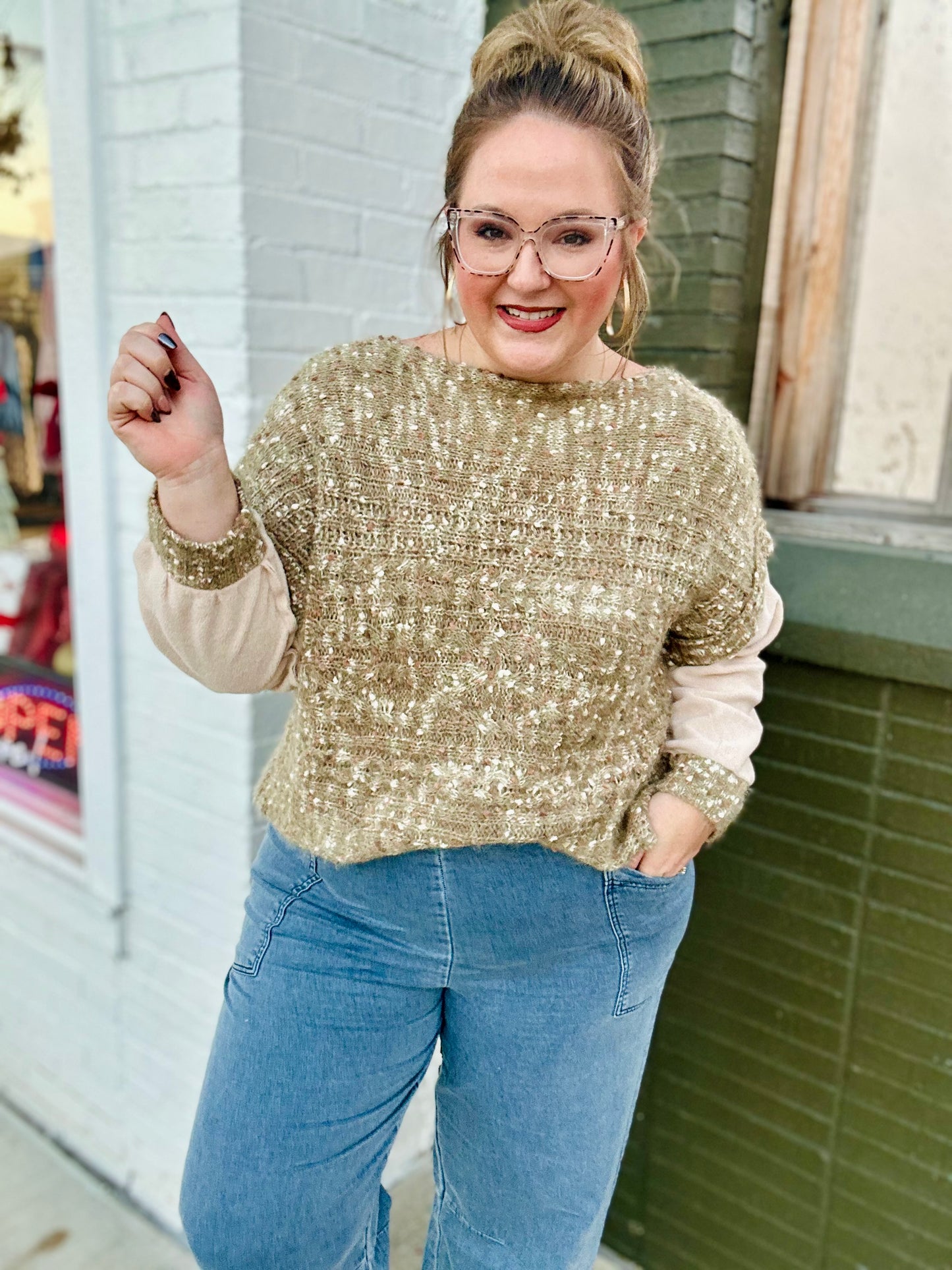 **DOORBUSTER** Kinley Popcorn Sweater