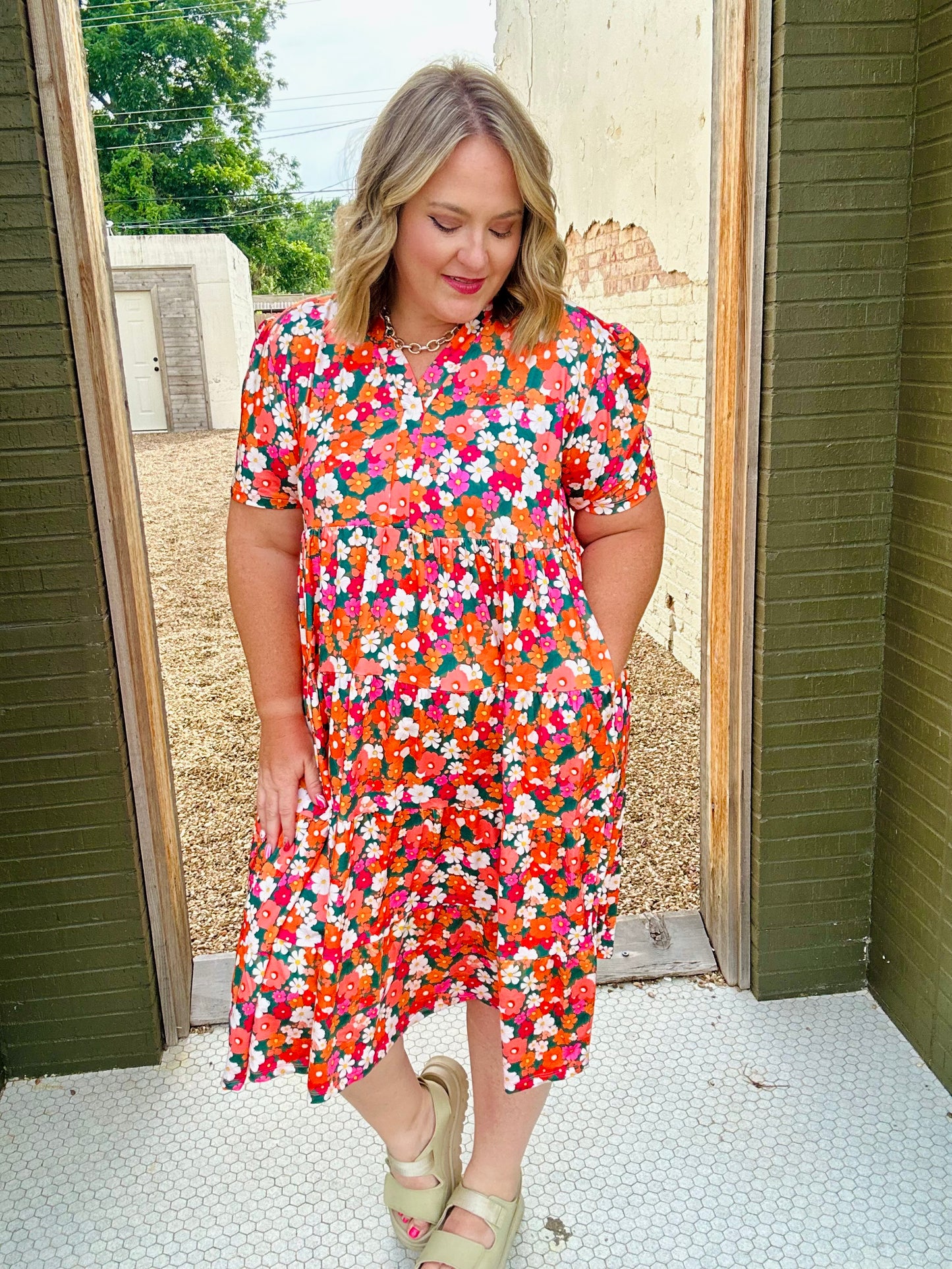 Carla Floral Dress