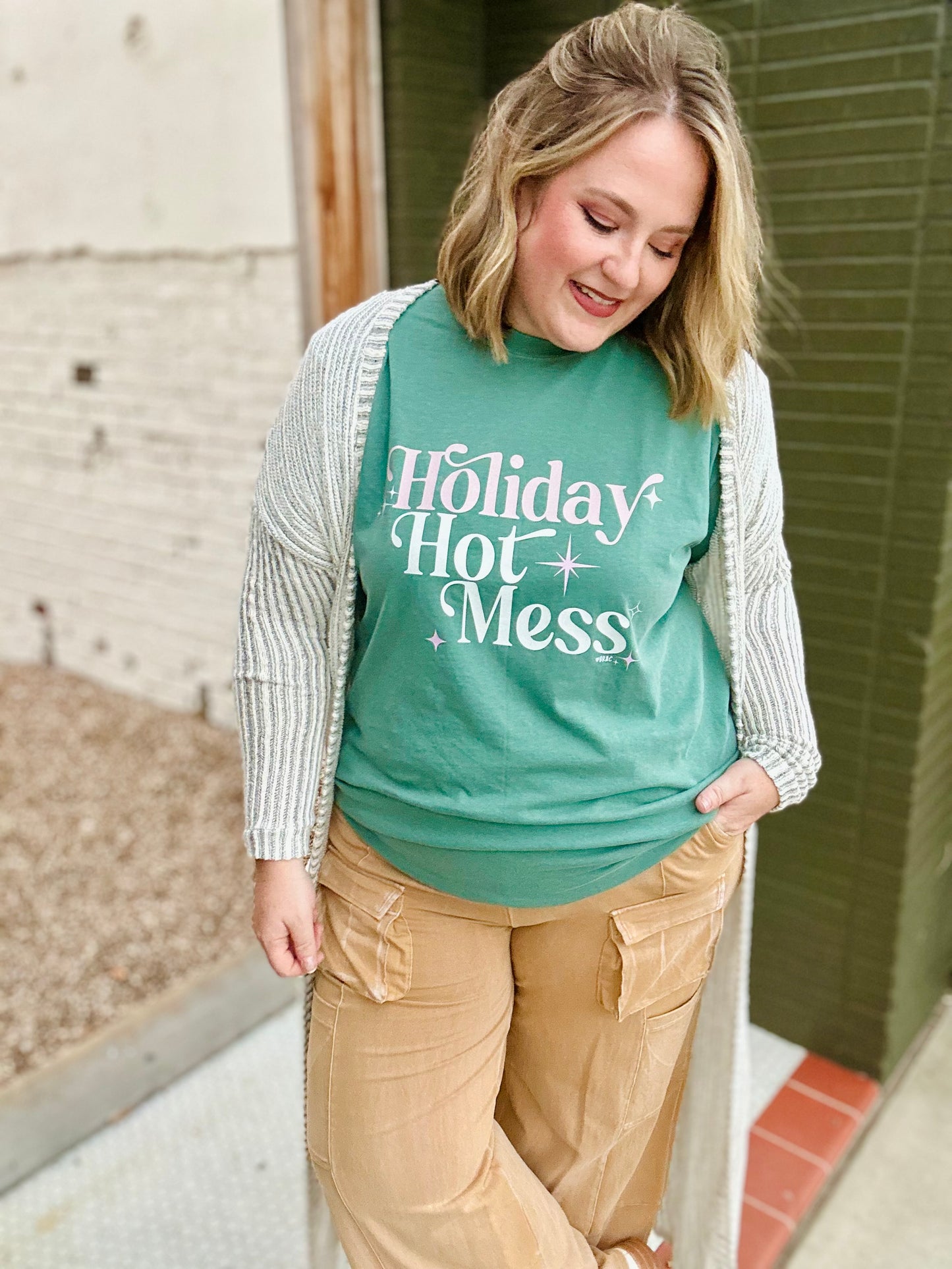 Holiday Hot Mess Tee