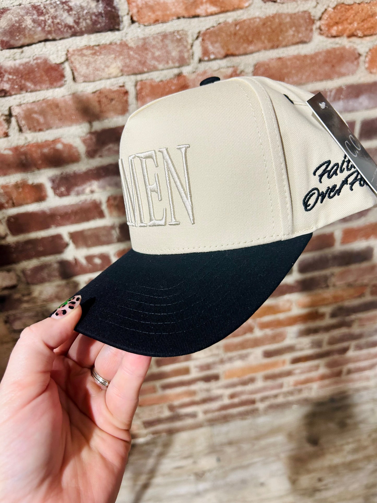 Amen Embroidered Hat