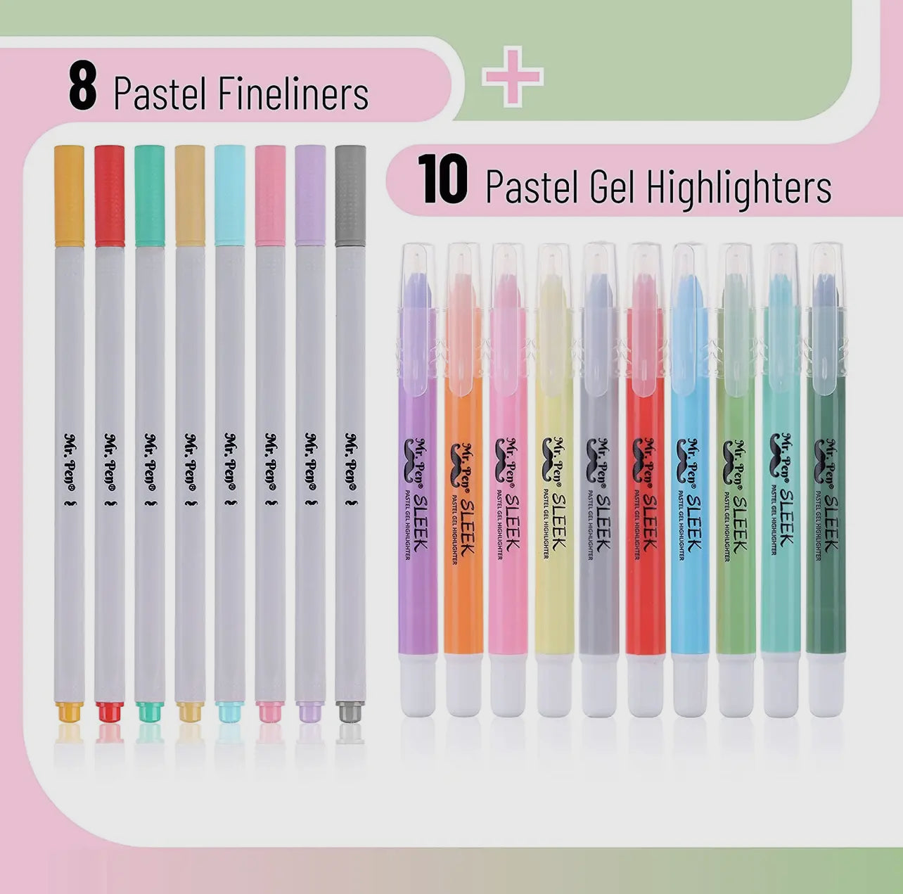 Bible Gel Highlighters & Fine Liner Pens