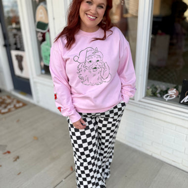 Chandra Checkered Pants