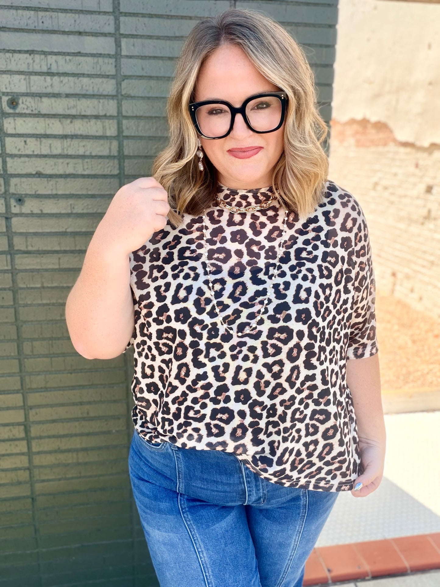 Emma Mesh Tee
