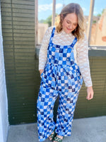 Floral Patchwork Overalls