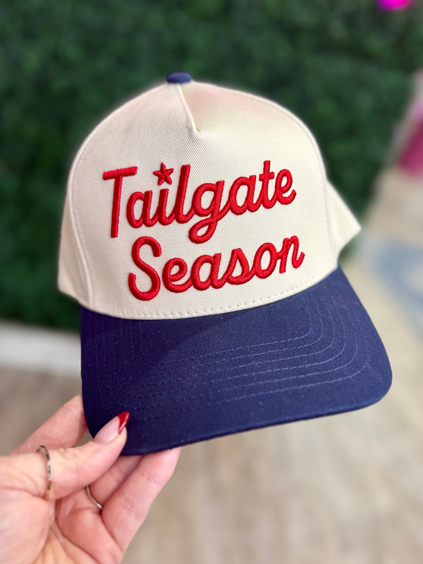 Tailgate Season Embroidered Hat