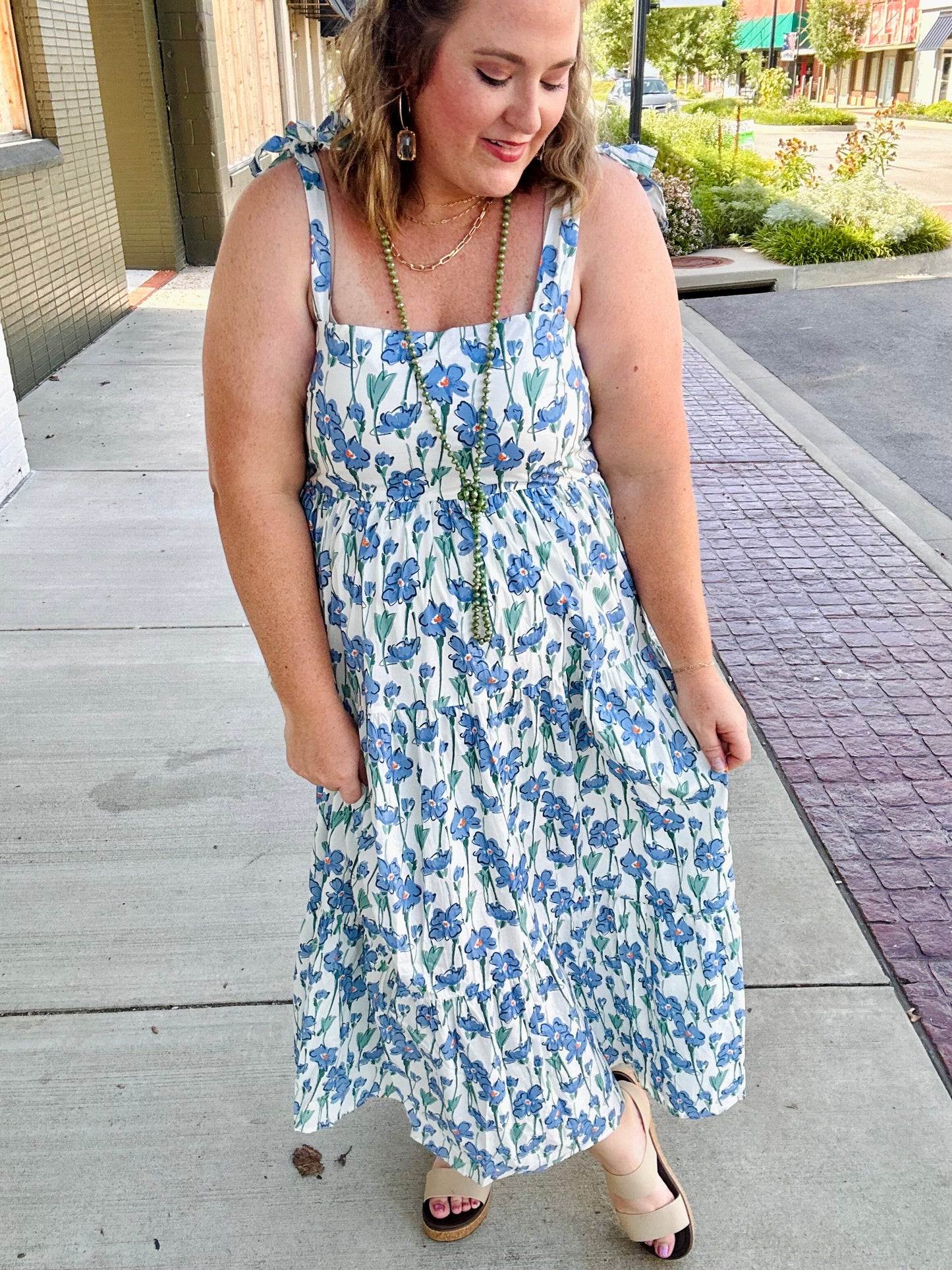 Peggy Sue Floral Dress