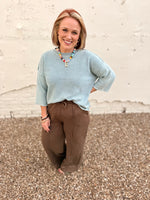 Lindsey Boxy Knit Top