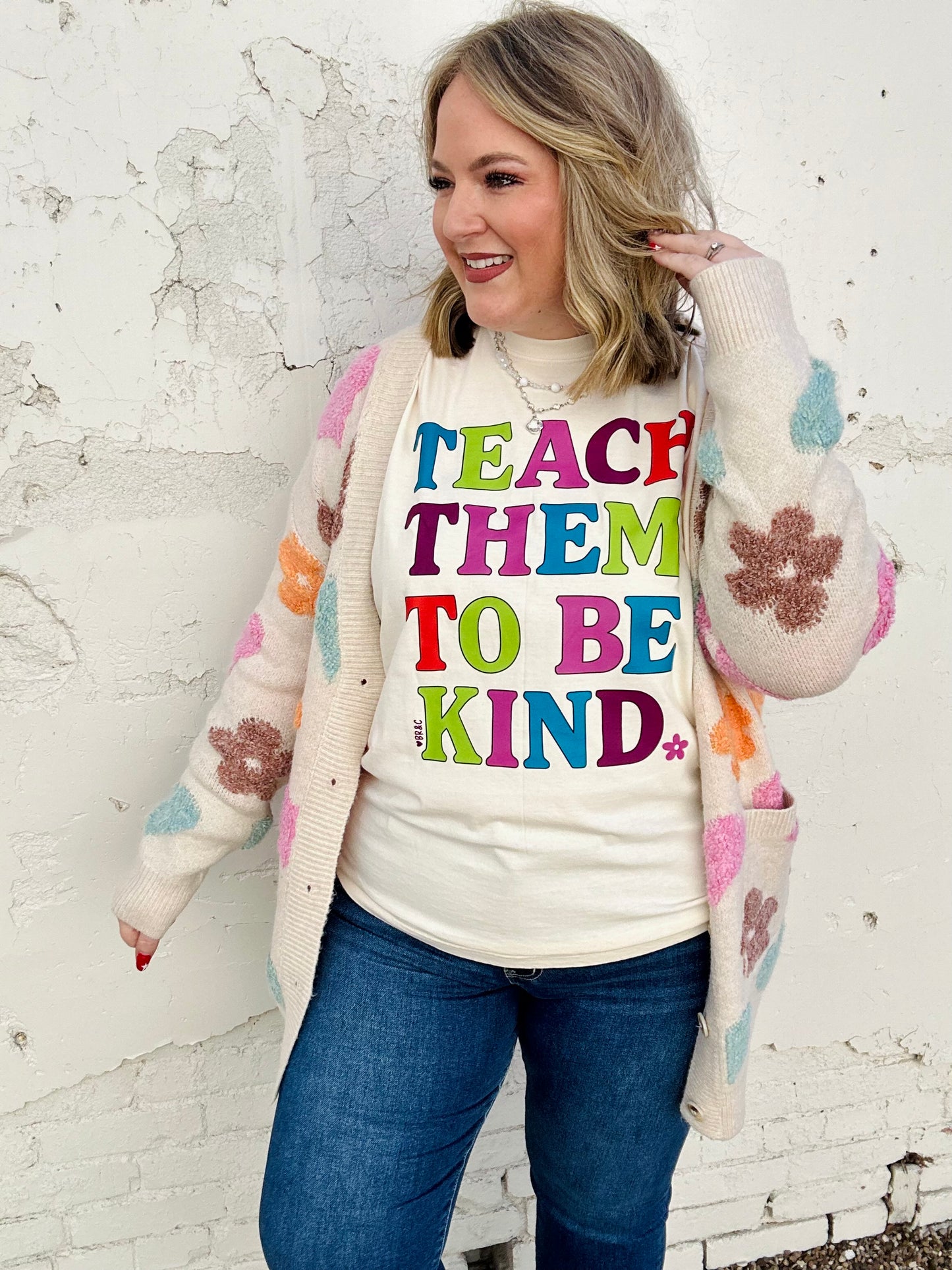 Teach Them To Be Kind Graphic Tee