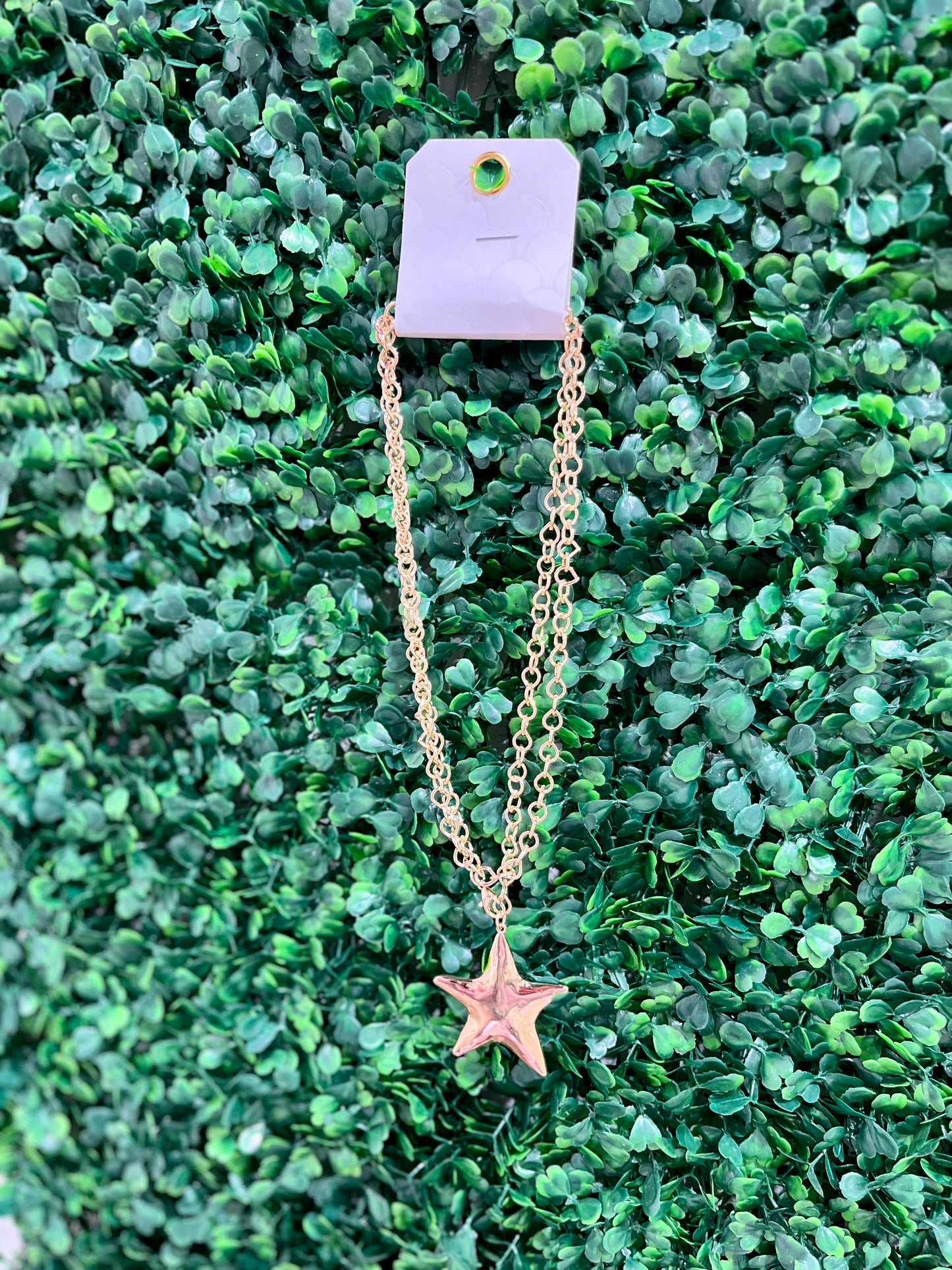 Gold Star Layered Necklace