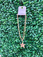 Gold Star Layered Necklace