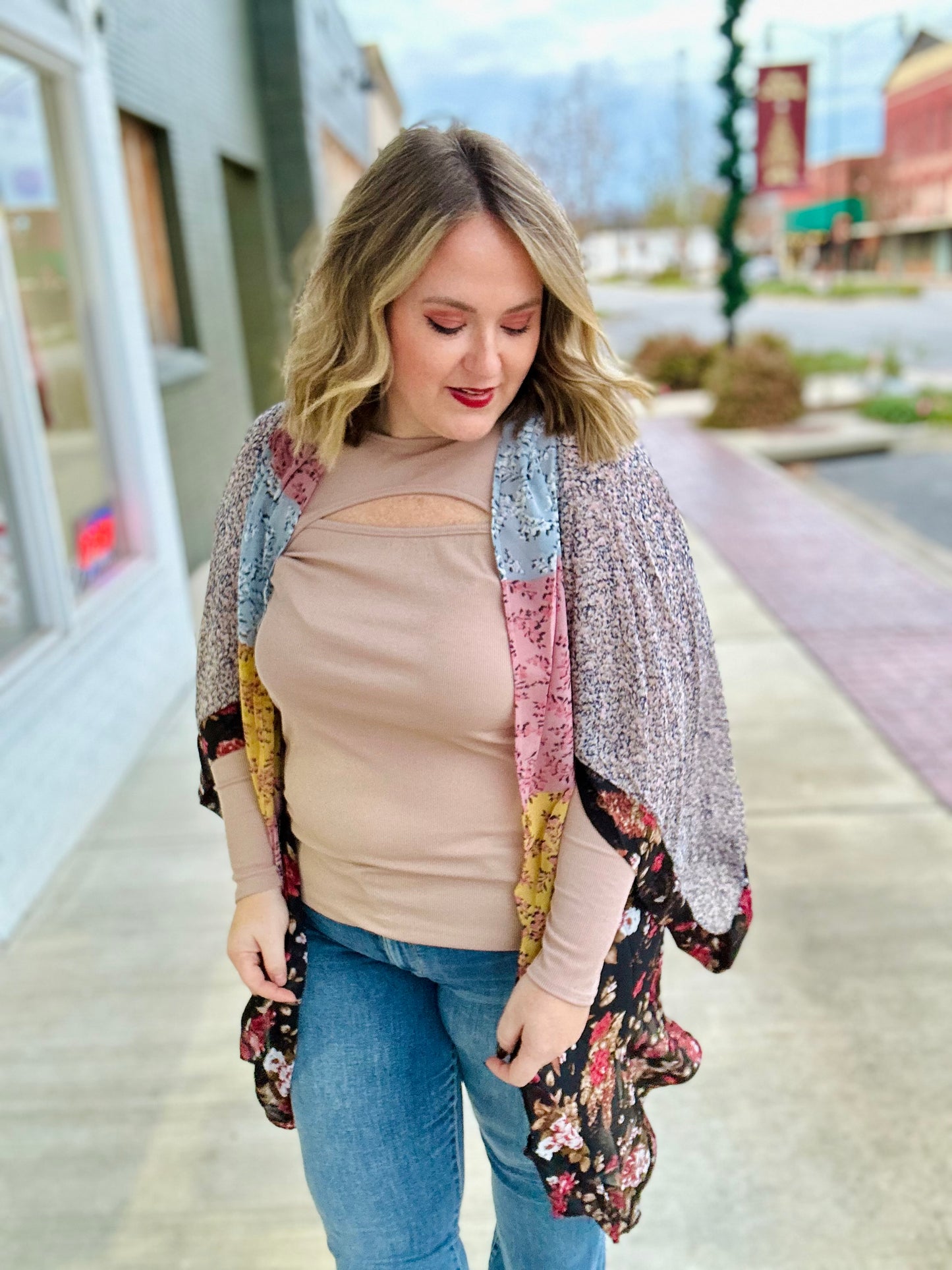 **DOORBUSTER** Mandi Floral Print Kimono