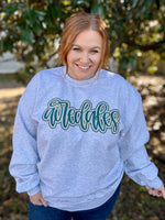 Airedales Script Sweatshirt