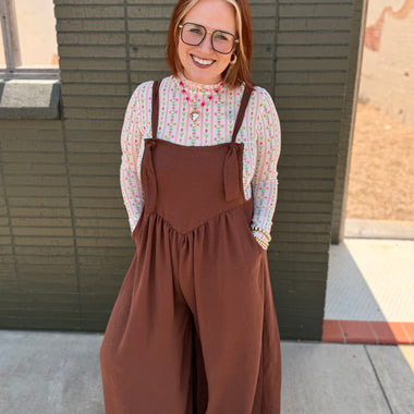 Amanda Wide Leg Jumpsuit