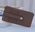 Slim Cardholder Wallet in Mocha