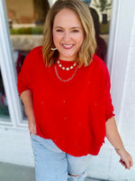 Alex Rhinestone Top