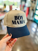 Boy Mama Embroidered Hat