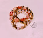 Maria Set of Three Beaded Bracelet (Multiple Colors)