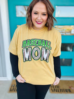 Custom Baseball Mom Tee (Customizable)