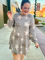 **DOORBUSTER** Andi Star Waffle Knit Dress
